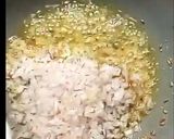 A picture of step 2 of Masala bhindi.
