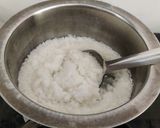 A picture of step 2 of Moria's pudding.