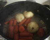 A picture of step 1 of Vegetarian Hot Dog.