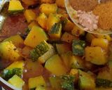 कद्दू की खट्टी मिठ्ठी चटपटी सब्जी (Kadu ki khatti mithi chatpati sabzi recipe in hindi) रेसिपी चरण 5 फोटो