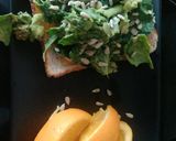 A picture of step 7 of Teri's Avocado Spinach Slice.