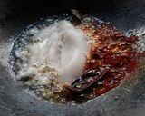 A picture of step 6 of Chole Bedmi Puri.