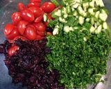 A picture of step 3 of My Famous Quinoa Salad.