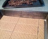 A picture of step 2 of sunshine's toffee pecan grahams.