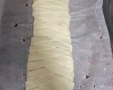 Foto del paso 3 de la receta Trenza de jamón y queso