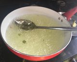 A picture of step 2 of Rabdi malpua.