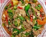 Foto langkah ke 7 dari resep Tumis Buncis Ati Ampela.