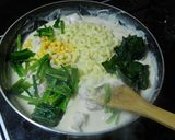 A picture of step 7 of Substantial Macaroni Au Gratin with Spinach.