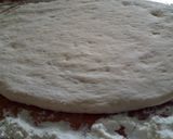 A picture of step 2 of Pizza #Festivedishcontest #Mombasa.