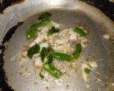 A picture of step 2 of Ghevda Bhaji.