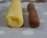 A picture of step 19 of Cute Little Red Riding Hood Icebox Cookies.