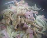 A picture of step 2 of Easy and Quick Lump-Free Bacon Doria.