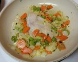 A picture of step 6 of Fish and Shrimp Potpie.