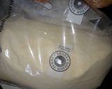 A picture of step 1 of Semovita meat pie.