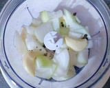 Foto del paso 1 de la receta: Macarrones en salsa roquefort, crema de queso manchego y champis
