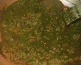 A picture of step 7 of Palak Paneer.