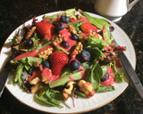 Foto del paso 9 de la receta: Ensalada Multicolor con Vinagreta de Arándanos Rojos