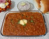A picture of step 3 of Delicious Pavbhaji.