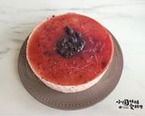 A picture of step 12 of No-Bake, Refreshing Mulberry Yogurt Mousse Cake.