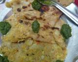 Gobhi aloo paratha recipe step 9 photo