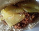 Foto del paso 12 de la receta: Pan de Pita relleno con "carne de coliflor" piña dulce y queso!!! 🍘🍍🧀🍘