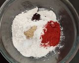 A picture of step 2 of Mushroom Manchurian dry.
