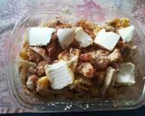 Foto del paso 5 de la receta: Crumble de manzana con orejas de panadería de masa hojaldrada