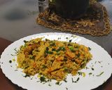 صورة لخطوة 7 من وصفة الرز المقلي بالدجاج