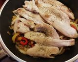 Foto del paso 4 de la receta: Pescado con verduras express 🐟