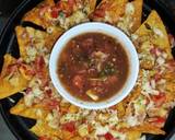 Easy Cheesy nachos with salsa dip recipe step 8 photo