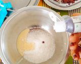 A picture of step 2 of ROSE COCONUT LADDU No Time No - fry Diwali sweet special Rose coconut laddu 🌹🌹.