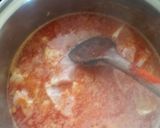 Sárga borsó főzelék sértés pörkölttel recept fázis 4 fotója