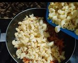 A picture of step 10 of Macroni elbow pasta recipe.