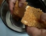 A picture of step 9 of Til and Singh Chikki.