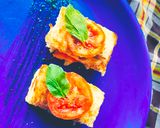 A picture of step 6 of Tomato toast sandwich.