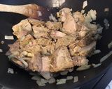 Une image de l'étape 5 de Porc sauté à l asiatique aux pousses de bambou et poireaux.