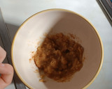 Foto del paso 1 de la receta: Desayuno vegano: avena con plátano, paraguayo y moras