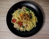 Foto langkah ke 7 dari resep Mie Tek Tek Nyemek.