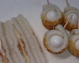 A picture of step 1 of For Bentos: Chikuwa and Quail Egg Teriyaki.