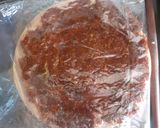 A picture of step 2 of Dates Sandwich.