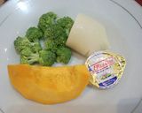 Foto langkah ke 1 dari resep Kabocha Tofu Brokoli (MPASI 6 Bulan 4 Bintang).