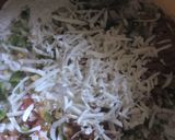 A picture of step 2 of Kasariya pancakes.