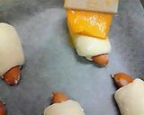 A picture of step 8 of 3-Ingredient Sausage Rolls (without proofing).