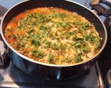 A picture of step 11 of Rajma Biryani.