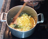Foto do passo 2 de Arroz de grelos com panados de beringela