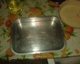 A picture of step 8 of The Algerian bessboussa.