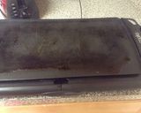 A picture of step 2 of Lazy Butt Blueberry Pancakes.