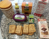 Foto del paso 1 de la receta: Tarta de galletas o de la Abuela con flan Potax y chocolate Valor