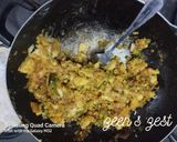 A picture of step 2 of Matar Aloo Samosas.