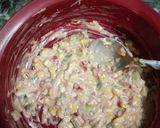A picture of step 2 of Nachos Bhel.